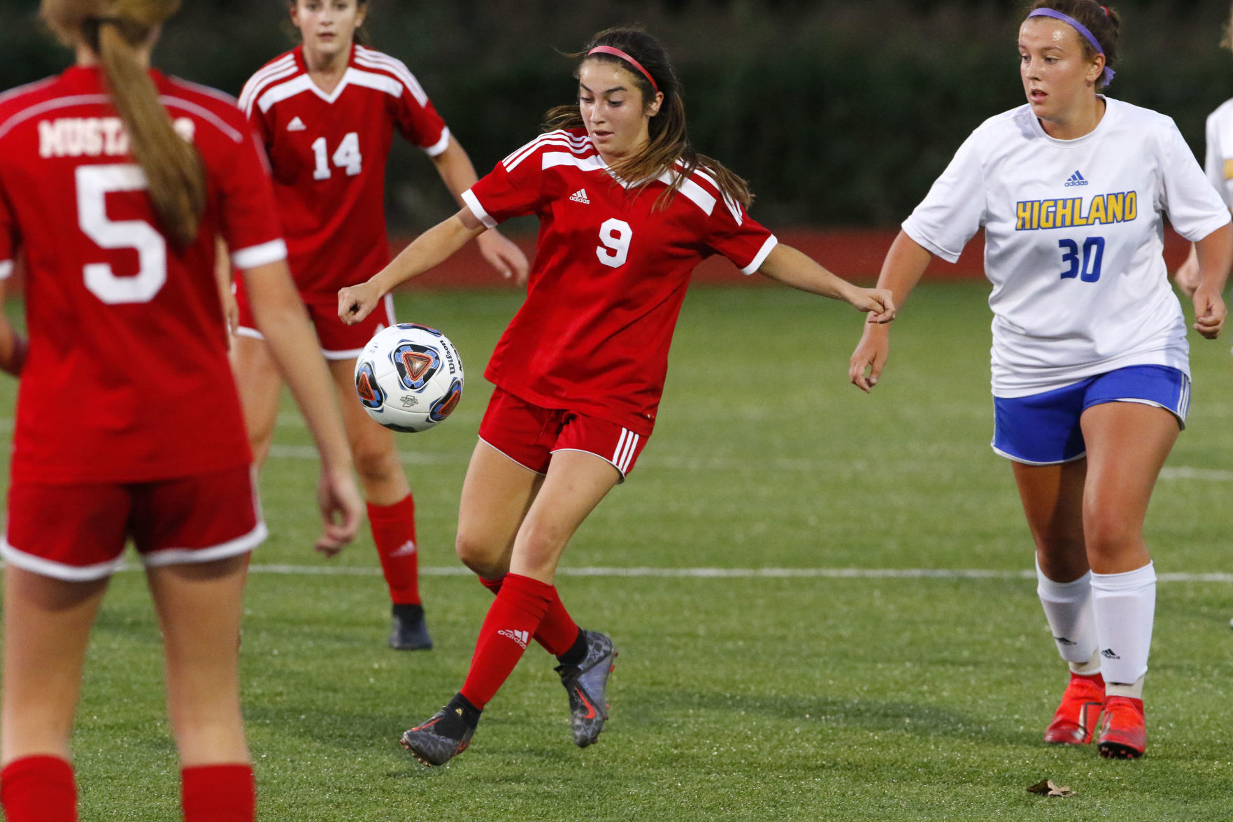 Gallery: 3A girls soccer sectional: Munster vs. Highland